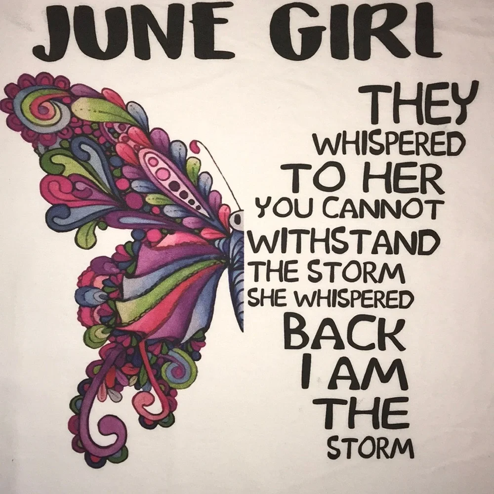 JUNE GIRL Short Sleeve T-shirt SIZE L - Picture 3 of 3